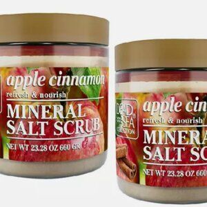 Dead Sea Collection Apple Cinnamon Salt Body Scrub - Large 23.28 OZ